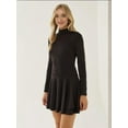 thumbnail image 3 of Half Turtleneck Mini Dress, 3 of 5