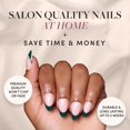 thumbnail image 2 of Uñas prensadas Glamnetic Château, color verde semitransparente, 2 of 6