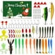 thumbnail image 3 of Calendario Adviento Pesca 82 Uds. Juego Señuelos 2024 Regalos Navidad para Hombres () Rojo, 3 of 5