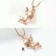 thumbnail image 6 of Deer Urn Necklace for Ashes Stainless Steel Antler Cremation Jewelry Urn Necklace for Pet/Human Ashes for Women Men, 6 of 8
