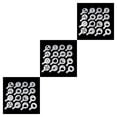 thumbnail image 2 of kurtrusly 16 Pieces/Set Plastic Coffee Stencil Portable Reusable Professional Replacement Drink Shop Template Mold Decorating Tool Shown as Picture 3Set, 2 of 6