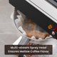 thumbnail image 4 of Cafetera comercial SYBO de 12 tazas con 3 calentadores y 3 jarras de vidrio, 4 of 7
