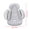 thumbnail image 3 of Ichiias Cojín de Asiento de bebé Cojín de Soporte para el Cuerpo de la Cabeza del ni?o Transpirable para Asientos de Cochecito Ecomeon no, 3 of 4