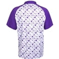 thumbnail image 2 of Hazard Cool-Stretch Men's Golf Shirt (Purple), 2 of 2