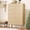 Natural, variant on Rattan 5 Drawer Dresser, 44''Tall Narrow Chest of Drawer, Farmhouse Wooden Vertical Dresser with Metal Legs and Handles, Modern Cabinet for Bedroom, Living Room, Oak