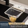 thumbnail image 2 of JASKFLY Kitchen Sink Garbage Filter Screen Floor Drain Strainer for Dishwashing and Food Clumping Prevention, 2 of 7