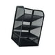 thumbnail image 4 of Soporte de lápiz de metal soporte para bolígrafo Contenedor de organizador de escritorio múltiples para el espacio de trabajo Oficina de la escuela, 4 of 8