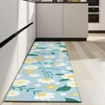 thumbnail image 4 of Pioneer Flower Floral Print Pattern Kitchen Rug Mat,Kitchen Runner Rugs Non Skid Washable,Decorative Kitchen Floor Mats for Kitchen,Sink,Laundry,17"X47", 4 of 5