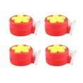 thumbnail image 1 of Pisexur 4PCS Clip Hummingbird Feeder Mini Handheld Bird Feeder Suction Cup with Perches for Outdoors Garden, Multifunctional Hummingbird Feeder Kit Includes Cleaning Brush, 1 of 6