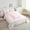 Pink, variant on Erosebridal Kawaii Bowknot Bedding Sets Twin with Comforter, Initial X Duvet Insert, Romantic Initial A-Z Decor, Reversible