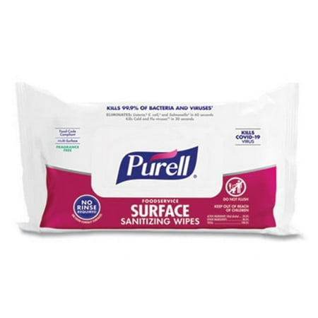 PURELL® Foodservice Surface Sanitizing Wipes