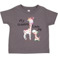 thumbnail image 3 of Inktastic My Grandma Loves Me Giraffe Boys or Girls Toddler T-Shirt, 3 of 5