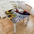 thumbnail image 2 of nygtbtfer Rectangle Vinyl Flannel Backed Tablecloth, , Indoor/Outdoor Vinyl Table Cloth, s and Hens, 2 of 7