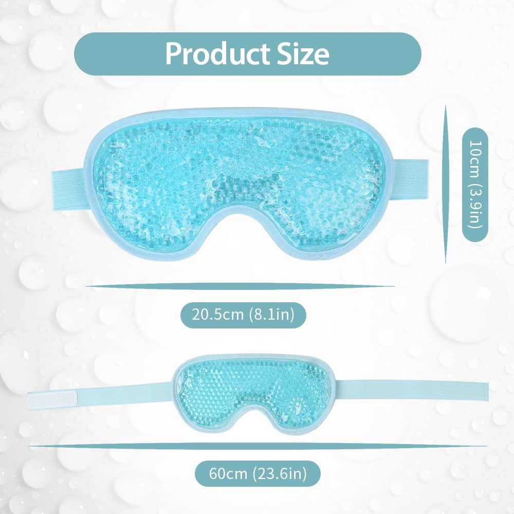 TopLLC Cold And Hot Compress Eye Mask Sleep Eye PVC Gel Ice Bag Eye ...