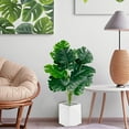 thumbnail image 5 of Small Fake Plant Artificial Bonsai Tree Faux Plants Indoor Realistic Fake Potted Plants Small Fake Tree Decor with Pot for Home Table Office Desk Bathroom Bedroom Living Room Farmhouse Decoration, 5 of 7