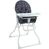 Pamo Babe Portable Fold High Chair (Black&White)