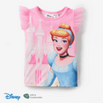 thumbnail image 1 of Disney Disney Princess Toddler Girl Naia™ Character Print with Ruffled Mesh Sleeve Top, 1 of 6