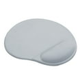 thumbnail image 4 of Mouse Pad With Wrist Rest, Ergonomic Mouse Pad Gray Soft Nonslip PU Bottom Mouse Wrist Pad For Office Work Game, 4 of 7