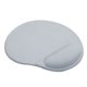 thumbnail image 2 of Alfombrilla para ratón con reposamuñecas, diseño ergonómico de silicona suave, antideslizante, con parte inferior de PU, para juegos de trabajo de oficina, color gris, 2 of 7