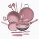thumbnail image 1 of Juego de Sartenes Antiadherentes FLAVORSTONE Master Set Deluxe Rose Gold 10 piezas, 1 of 5