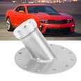 thumbnail image 1 of 45 Degree Fuel Cell Filler Neck with 12 Bolt Steel Base Aluminum Cap 1.5in Inner Diameter, Fast Fill Valve for Quick Refueling, Lightweight and Material, Precisely Designed for, 1 of 7