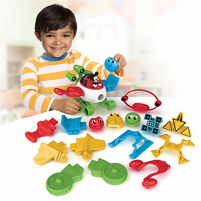 Disney Mickey Mouse Imagicademy Rocket Builder Playset for Kids