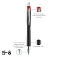 thumbnail image 3 of uniball Jetstream RT Retractable Ballpoint Pens, Medium Point (1.0mm), Red Ink, 12 Count, 3 of 4