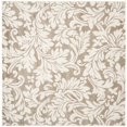 thumbnail image 1 of Safavieh Amherst Wheat Indoor Outdoor Rug - Square 7', 1 of 5