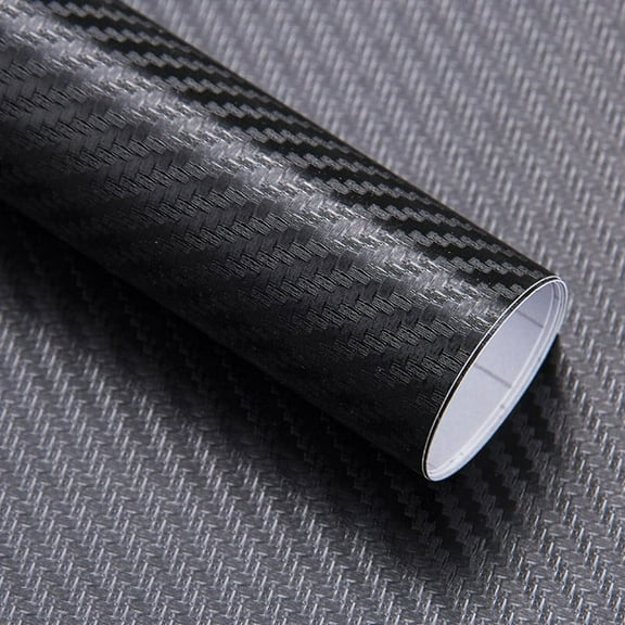 Rooha 3D Carbon Fiber Car Wrapping Foil Vinyl Wrap Car 3D Film Car Sticker Car Film Sticker Car Styling Accessories Washable