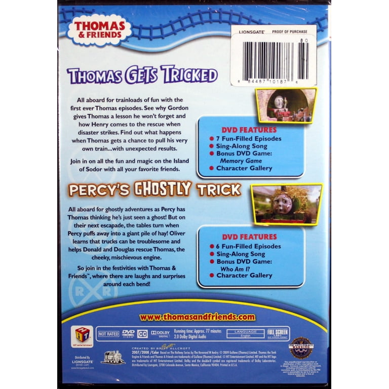Thomas & Friends - Thomas Gets Tricked/Percys Ghostly Trick [DVD