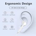 thumbnail image 2 of Auriculares Case Logic GTR00 para iPhone con micrófono, color blanco, 2 of 7