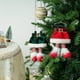 thumbnail image 1 of Adorno de patas de duende navideño | Decoración Colgante Rojo Verde | Colgante festivo de tela navideña para árbol de Navidad, casa, fiesta y decoración de repisa, 21x12cm resistente y ligero, 1 of 6