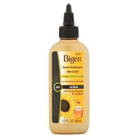 Bigen Semi Permanent Hair Color, Jet Black, 3.0 (Best Hair Color Product For Black Hair)