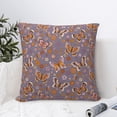 thumbnail image 4 of Yiaed Daisies Flowers Print Pillow Covers Super Soft Decorative Square Throw Pillow Covers Case Cushion Covers for Sofa Couch Bedroom Car Decor（No pillow core）-20"x20", 4 of 7