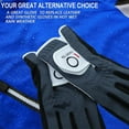 thumbnail image 4 of FINGER TEN Golf Gloves Men Right Left Handed Golfer Mens Glove RainGrip Hot Wet Weather Value 6 Pack, All Weather in Small Medium M/Large Large XL XXL 3XL, 4 of 7