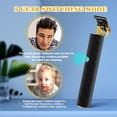 thumbnail image 3 of Cortadora de cabello Baoblaze ámbrica recargable usb para hombres, 3 of 8