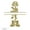 Gold, variant on Fallen Soldier Battlefield Cross Monogram