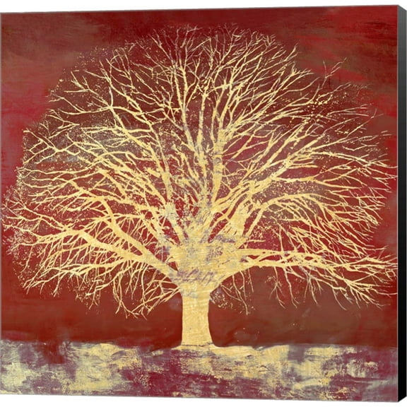 Crimson Oak by Alessio Aprile, Canvas Wall Art