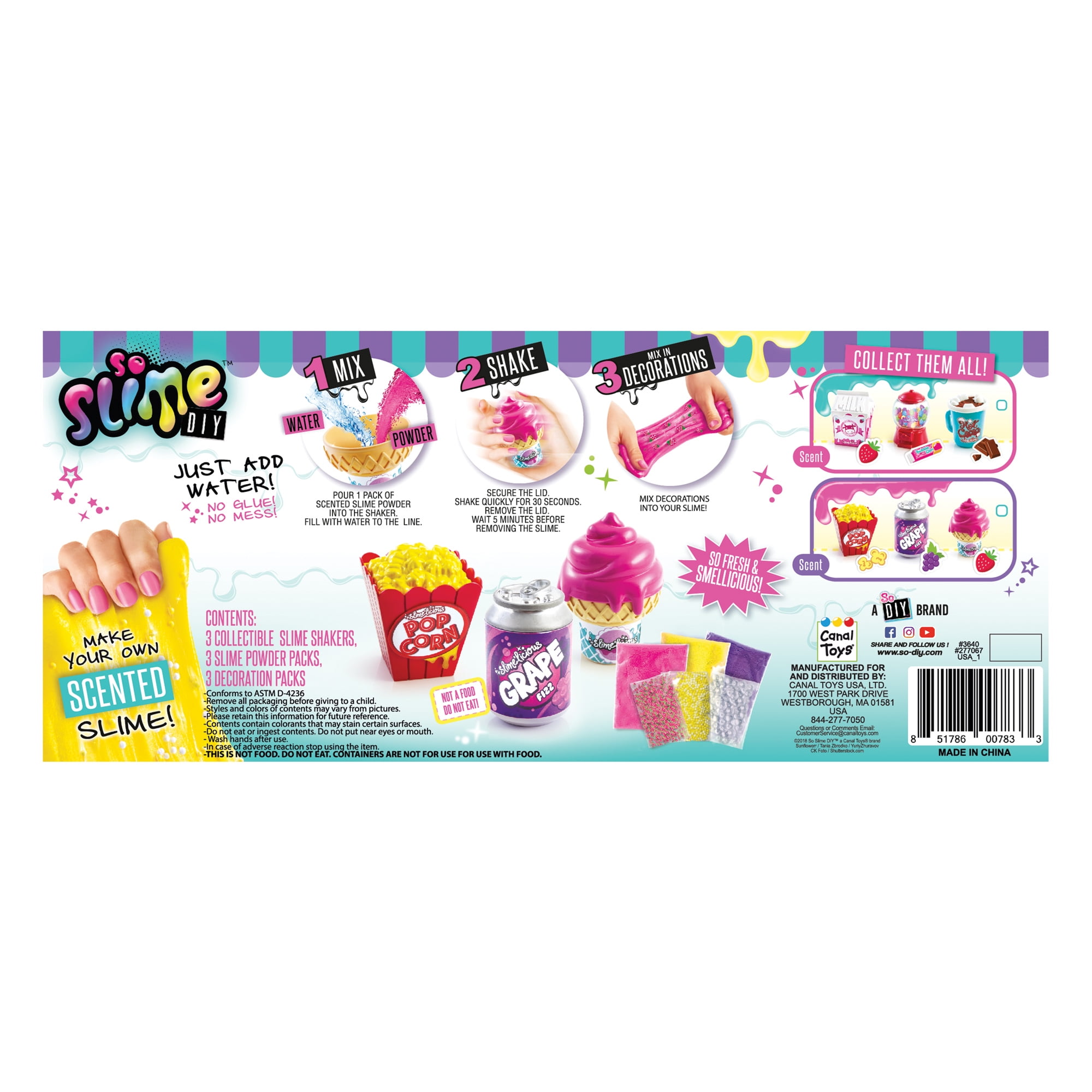 Canal Toys - So Slime DIY - Slime'licious Mini Collection- Soda