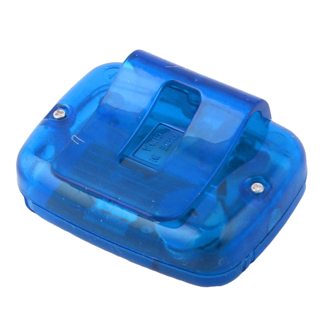 Unique Bargains Sport 5 Digits LCD Display Digital Step Counter Pedometer Blue