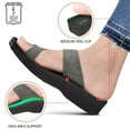 thumbnail image 3 of Aerothotic Women's Odal Split Toe Slide Sandals, 3 of 9