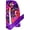 Purple Spider Morales Hero, variant on Art Silky Design Durag - Silky 360 Wave Du Rag with Long Tails and Quadruple Stitching - Smooth Silk Fabric for Comfort and Compression (DBZ2), Large
