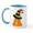 White/Blue Inside, variant on CafePress - Halloween Letter A Witch Monogram Mug - 11 oz Ceramic Mug - Novelty Coffee Tea Cup