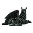 thumbnail image 4 of Ebros Griffin Gargoyle Figurine Griffon Family Mother & Baby Hatchlings Statue, 4 of 7