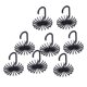 thumbnail image 5 of YSNOOWE 8Ud Giratorio Negro Organizador De Corbatas Y Pañuelos Material Premium Resistente, 5 of 7
