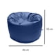 thumbnail image 2 of Sillón Puff Round Color Azul Lunics Lunics Puff Round Med AZ, 2 of 6