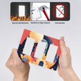 thumbnail image 4 of City Illustration Switch Cover Decorative Wall Plate 3-Gang Screwless Standard Size, 4 of 5