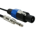 thumbnail image 2 of Harmony Audio HA-SPKQTR15 Pro DJ Speakon Male to 1/4" Male 15FT Speaker Cable, 2 of 2