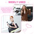 thumbnail image 6 of Uxcell Cute Initial Letter Keychain for Bag Backpack Purse Car Keys Green Letter O, 6 of 7