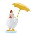 thumbnail image 2 of Funny Chick Statue, Resin Table Art Sculpture,Easter Hen Figurine Decoration, Home Office Desk Ornaments, Farmhouse Animal Kitchen Countertop Ornament, 2 of 8
